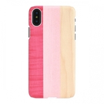 Apple MAN&WOOD SmartPhone case iPhone X/XS pink pie white