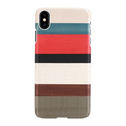 Apple MAN&amp;WOOD SmartPhone case iPhone X/XS corallina white