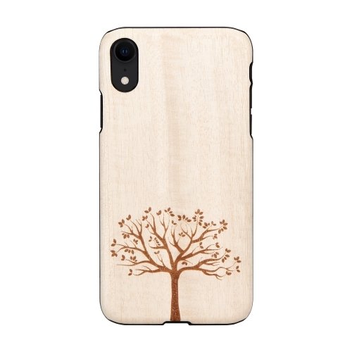 MAN&amp;WOOD SmartPhone case iPhone XR apple tree black