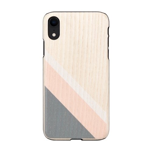 Apple MAN&amp;WOOD SmartPhone case iPhone XR pink suit black
