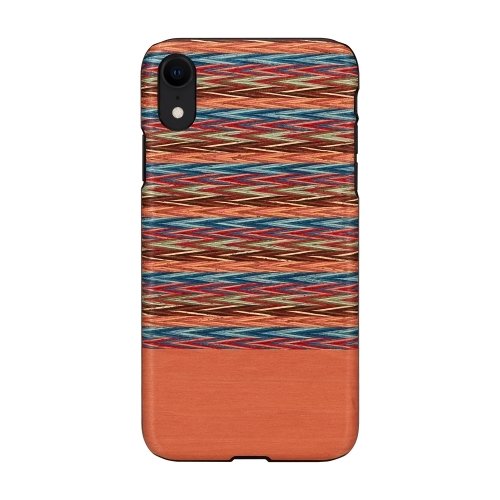 Apple MAN&amp;WOOD SmartPhone case iPhone XR browny check black