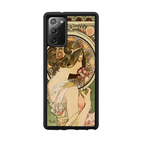 Man&amp;wood MAN&amp;WOOD case for Galaxy Note 20 primrose black