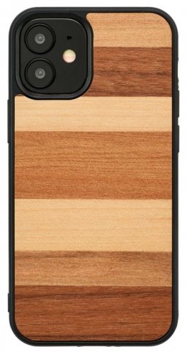 Man&amp;wood MAN&amp;WOOD case for iPhone 12 mini sabbia black