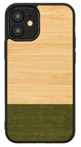 Man&amp;wood MAN&amp;WOOD case for iPhone 12 mini bamboo forest black