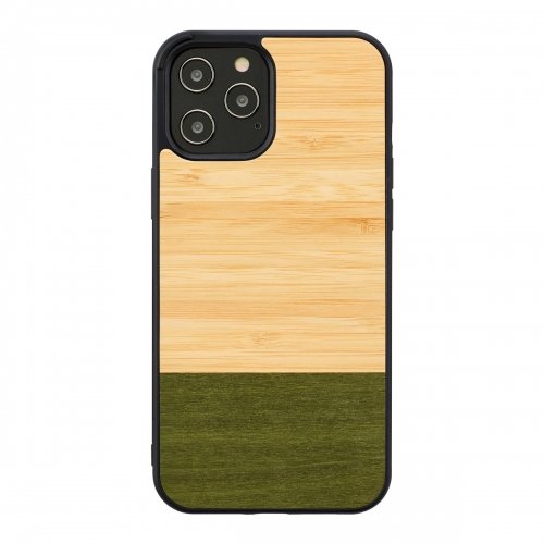 Man&amp;wood MAN&amp;WOOD case for iPhone 12/12 Pro bamboo forest black