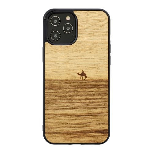 Man&amp;wood MAN&amp;WOOD case for iPhone 12 Pro Max terra black