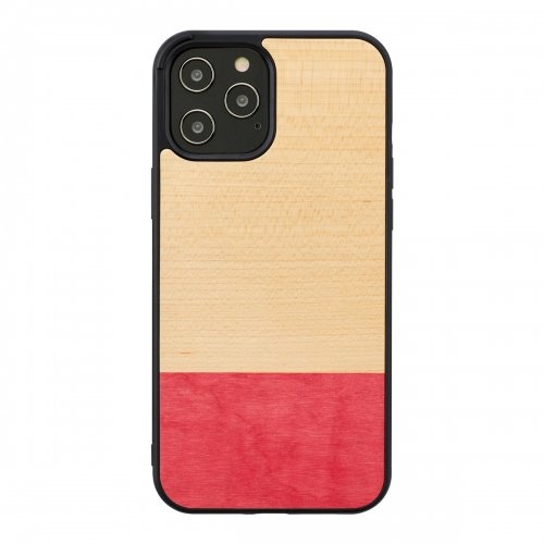 Man&amp;wood MAN&amp;WOOD case for iPhone 12 Pro Max miss match black