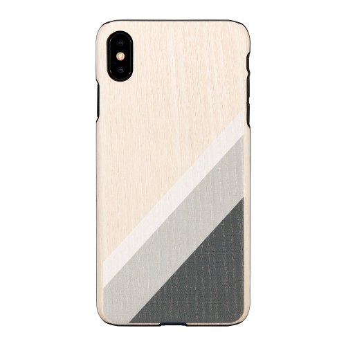Man&amp;wood MAN&amp;WOOD SmartPhone case iPhone XS Max gray suit black