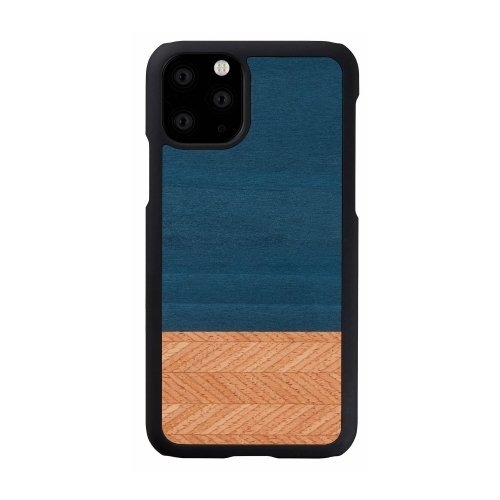 Man&amp;wood MAN&amp;WOOD SmartPhone case iPhone 11 Pro denim black