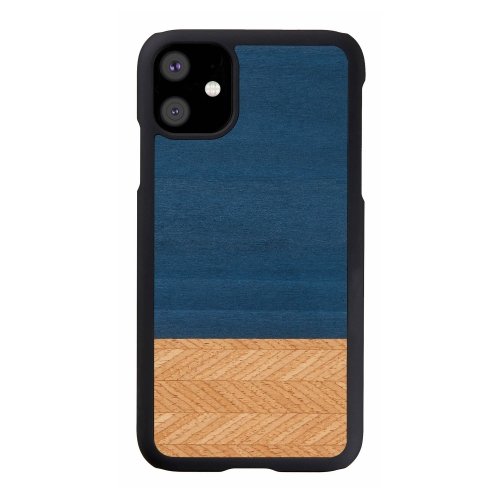 Man&amp;wood MAN&amp;WOOD SmartPhone case iPhone 11 denim black