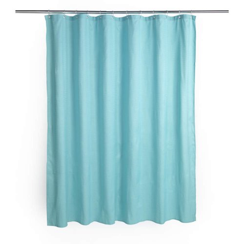 Beldray LA035655FAS Waffle Design Shower Curtain - Blue
