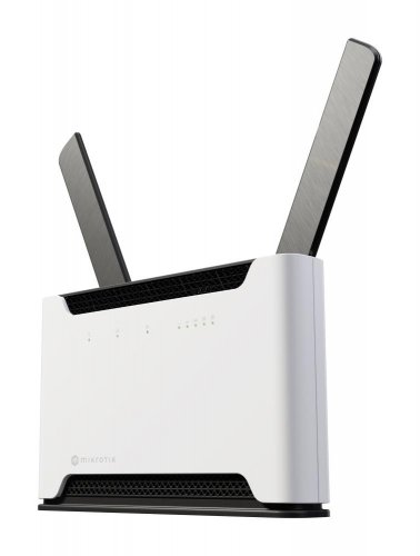 Wireless Router|MIKROTIK|Wi-Fi 6|IEEE 802.11a/b/g|IEEE 802.11n|IEEE 802.11ac|IEEE 802.11ax|USB 2.0|4x10/100/1000M|1x2.5GbE|S53UG+5HAXD2HAXD-TC&amp;EG18