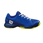 Wilson jr footwear WILSON TENISA APAVI JUNIORU RUSH PRO JR L Bluing/Blue Print/Safety Yellow