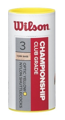 Wilson badmintons WILSON CHAMPIONSHIP VOLĀNI (Lēns ātrums, dzelteni)