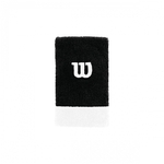 W wrist  head band towel EXTRA WIDE W WRISTBAND Bk/Wh/Wh OSFA