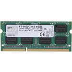 G.skill NB MEMORY 4GB PC12800 DDR3/SO F3-1600C11S-4GSL