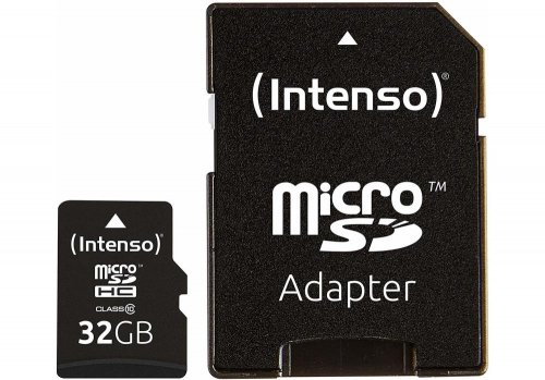 Intenso MEMORY MICRO SDHC 32GB C10/W/ADAPTER 3413480