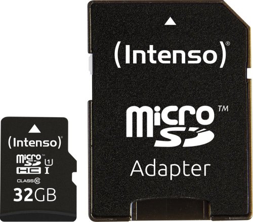 Intenso MEMORY MICRO SDHC 32GB UHS-I/W/ADAPTER 3423480