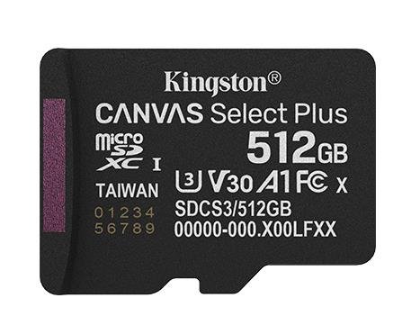 Kingston MEMORY MICRO SDXC 512GB UHS-I/SDCS3/512GBSP
