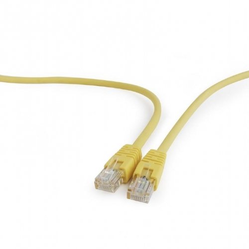 Gembird PATCH CABLE CAT5E UTP 1.5M/YELLOW PP12-1.5M/Y