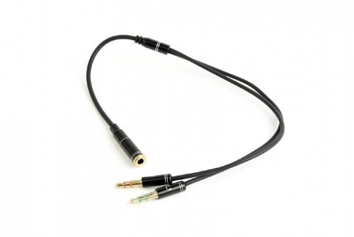 Gembird CABLE AUDIO 3.5MM SOCKET TO/2X3.5MM PLUG CCA-418M