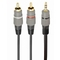 Gembird CABLE AUDIO 3.5MM TO 2RCA 5M/GOLD CCA-352-5M