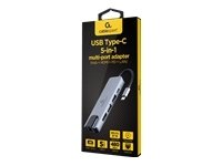Gembird I/O ADAPTER USB-C TO HDMI/USB3/5IN1 A-CM-COMBO5-04