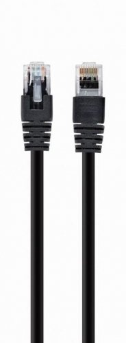 Gembird PATCH CABLE CAT5E UTP 7.5M/BLACK PP12-7.5M/BK