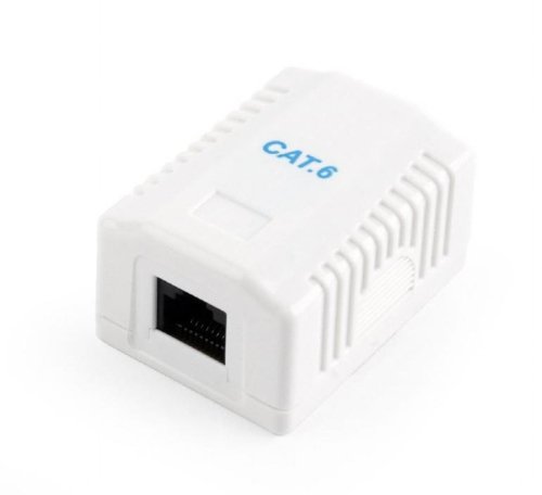 Gembird CABLE ACC MOUNT BOX CAT6 UPT/NCAC-1U6-01