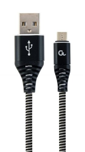 Gembird CABLE USB2 TO MICRO-USB 1M/CC-USB2B-AMMBM-1M-BW