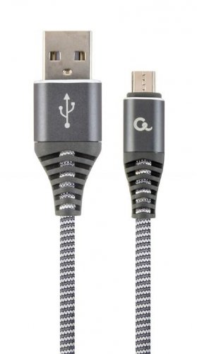 Gembird CABLE USB2 TO MICRO-USB 1M/CC-USB2B-AMMBM-1M-WB2