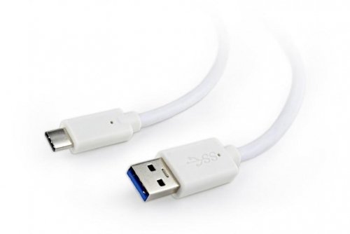 Gembird CABLE USB-C TO USB3 0.1M WHITE/CCP-USB3-AMCM-W-0.1M