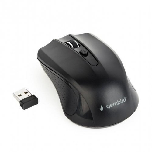 Gembird MOUSE USB OPTICAL WRL/BLACK MUSW-4B-04