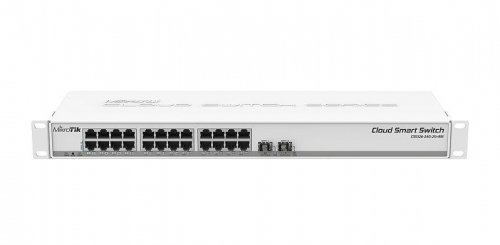 Mikrotik NET SWITCH 24PORT 1000M 2SFP+/CSS326-24G-2S+RM