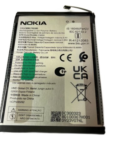 Doro / alcatel / nokia / hmd Nokia original battery 80100367H001 CN550 4900mAh  4.4V