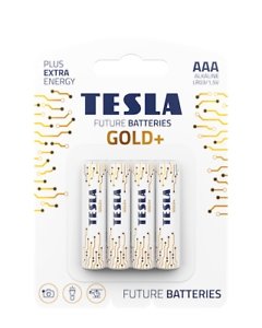 Tesla Batteries AAA Gold+  R03/1.5V 4pcs