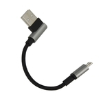 4smarts Basic Micro USB data / charging cable 0.1m grey/black