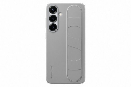 Samsung Galaxy S25+ Standing Grip Cover Gray
