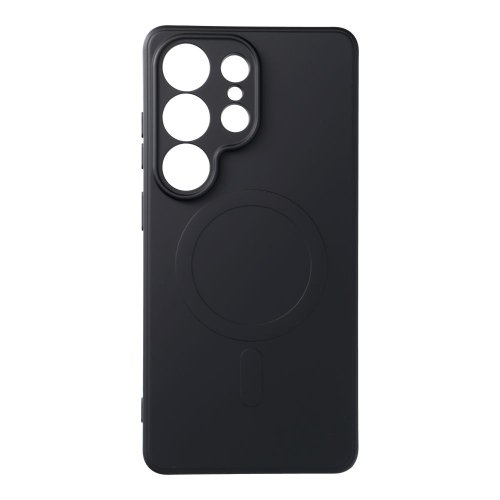 Mag Cover silicone case Samsung S26 Ultra  Black