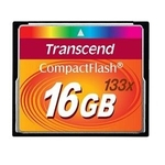 Transcend MEMORY COMPACT FLASH 16GB/133X TS16GCF133