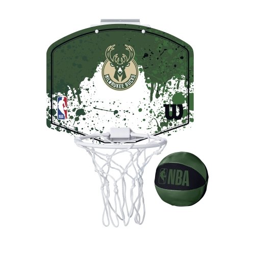 Nba_wilson basketball Basketbola groza komplekts NBA MINI-HOOP  MIL BUCKS