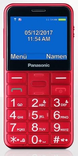 Panasonic KX-TU155EXRN Red