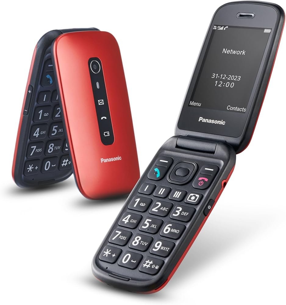 Panasonic KX-TU550EXR 4G Red