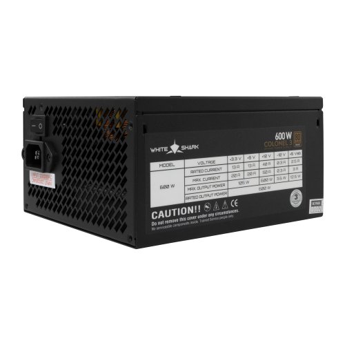 White shark GPSU-B600S Colonel-3 600W 80+ Bronze FullModular