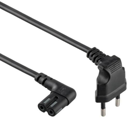 Gembird CABLE POWER EU 1M/ANGLED PC-184L