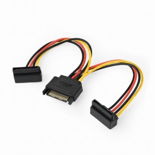 Gembird CABLE POWER SPLITTER SATA/0.15M CC-SATAM2F-01