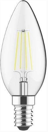 Leduro LED FILAMENT spuldze CL E14 4W