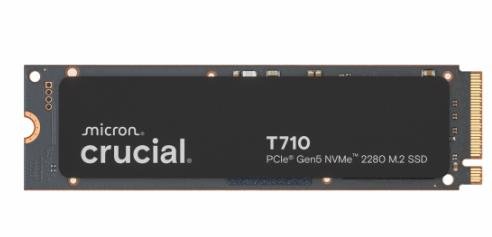 SSD|CRUCIAL|T710|4TB|M.2|PCIe Gen5|NVMe|Write speed 13800 MBytes/sec|Read speed 14500 MBytes/sec|TBW 2400 TB|CT4000T710SSD8