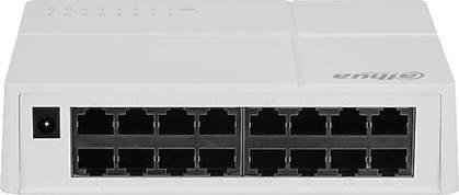 Switch|DAHUA|Desktop/pedestal|16x10Base-T / 100Base-TX|SF1016L