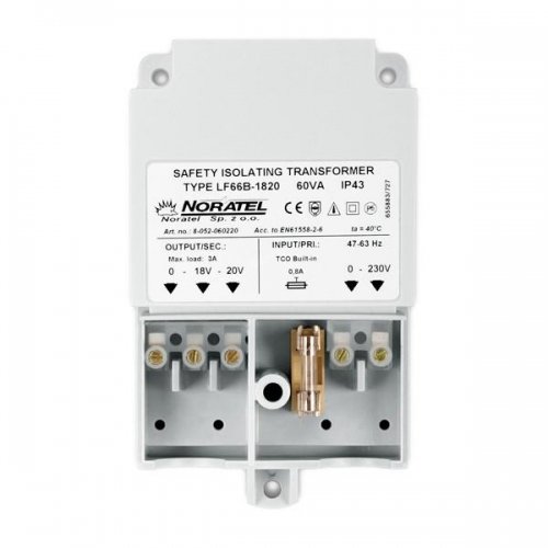 Satel TRANSFORMER 230V/18V DC 60VA/TR60VA
